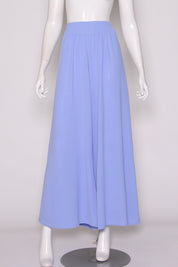 Yoke Wide Leg Swing Pants