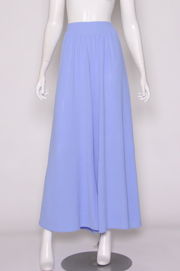 Yoke Wide Leg Swing Pants