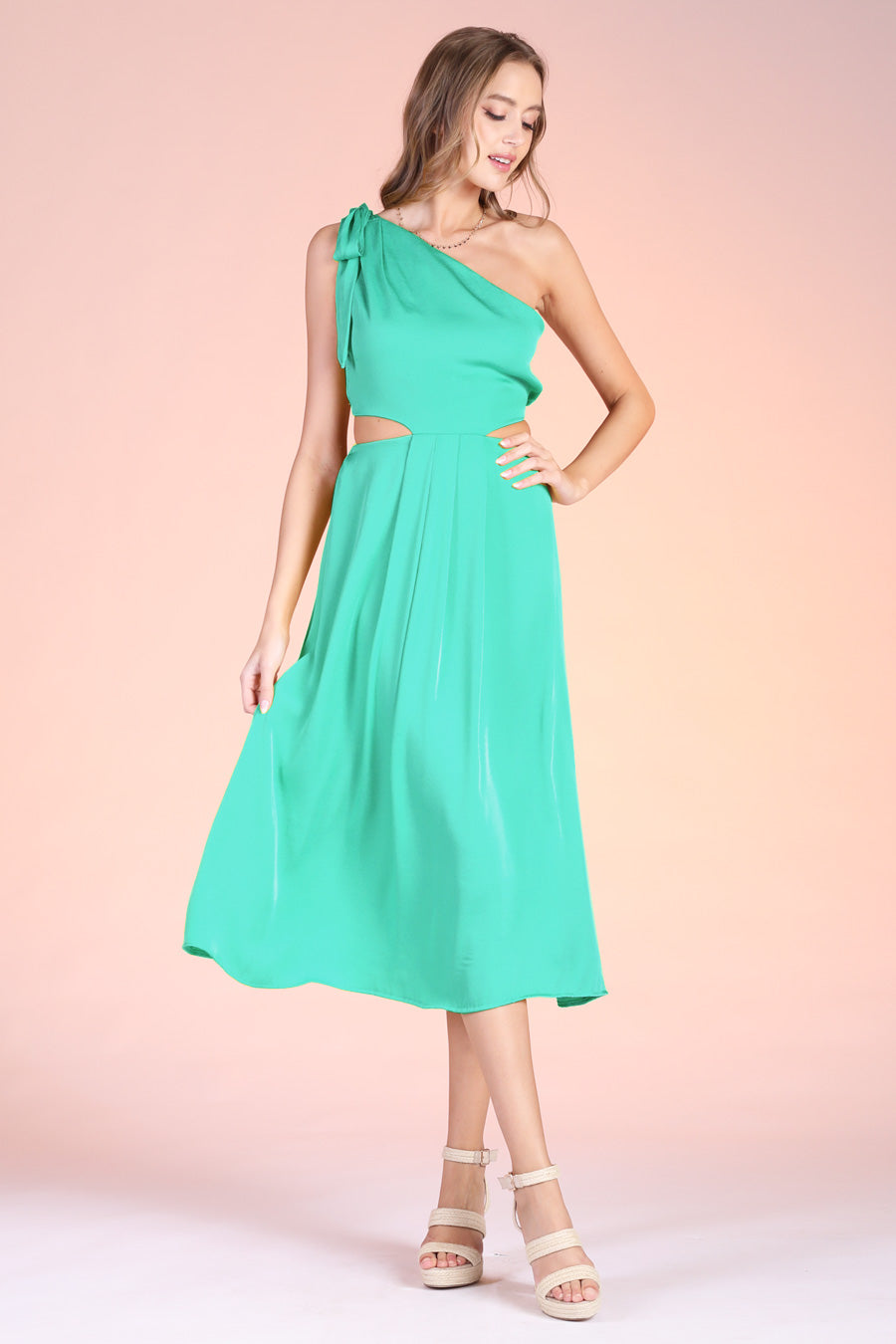 gorgeous midi dress Hello, Gorgeous Midi Dress Green / Large