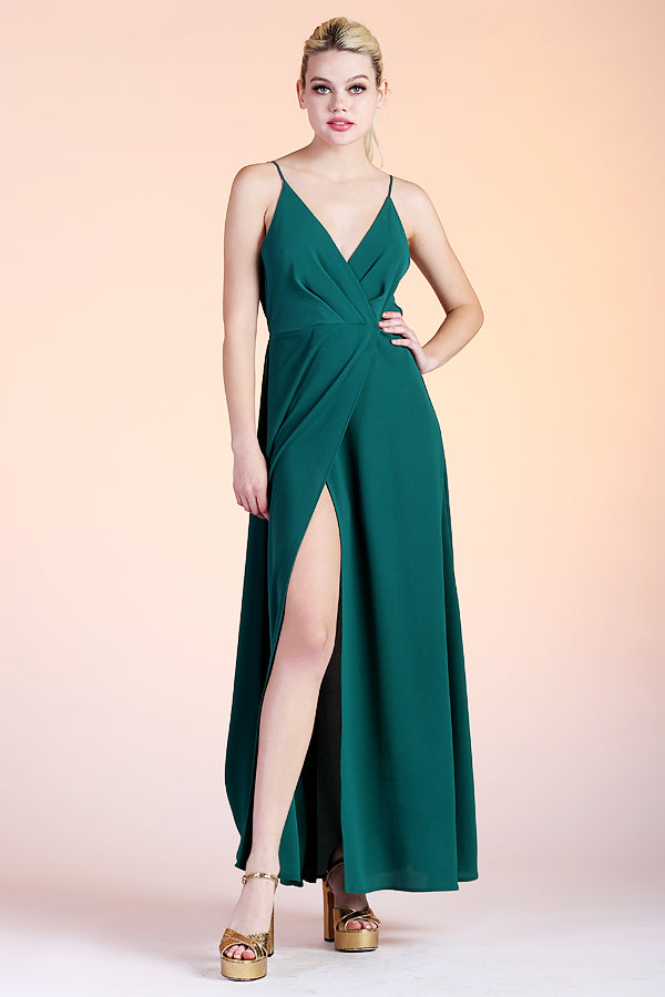 on scene maxi dress Set the Scene Maxi Dress Hunter Green / Medium