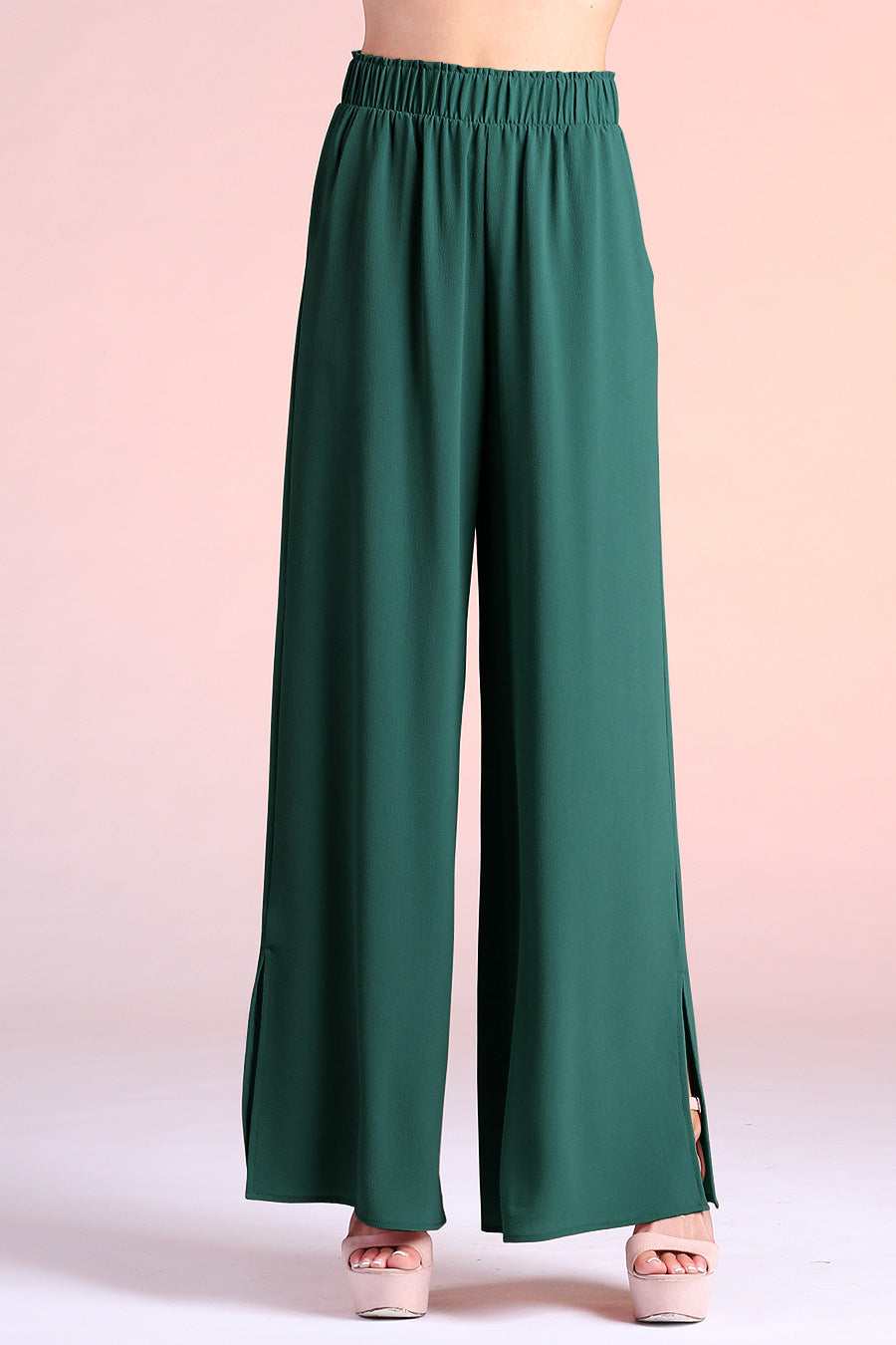 Split Palazzo Pants