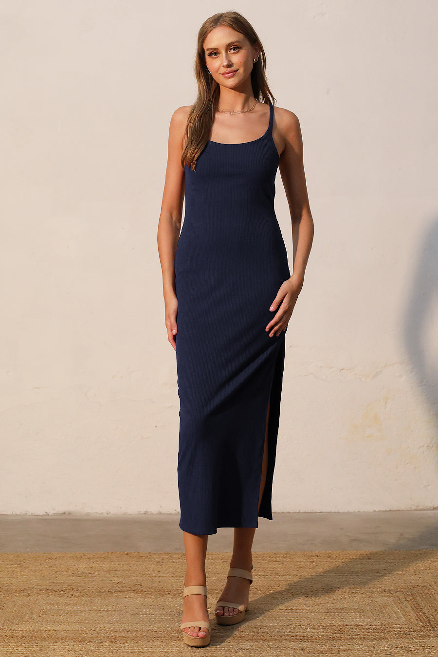 Sweet Escape Cami Knit Dress - Ahri