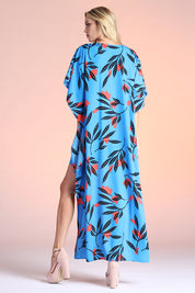 Havana Fern High Low Caftan Dress