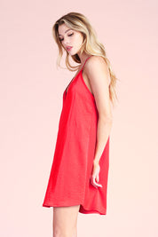 Satin Crepe Cami Dress