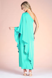 Soft Athena One Shoulder Maxi