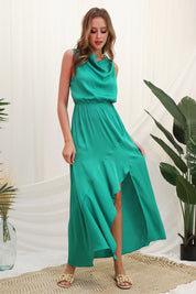 Cowl Neck Maxi Dress