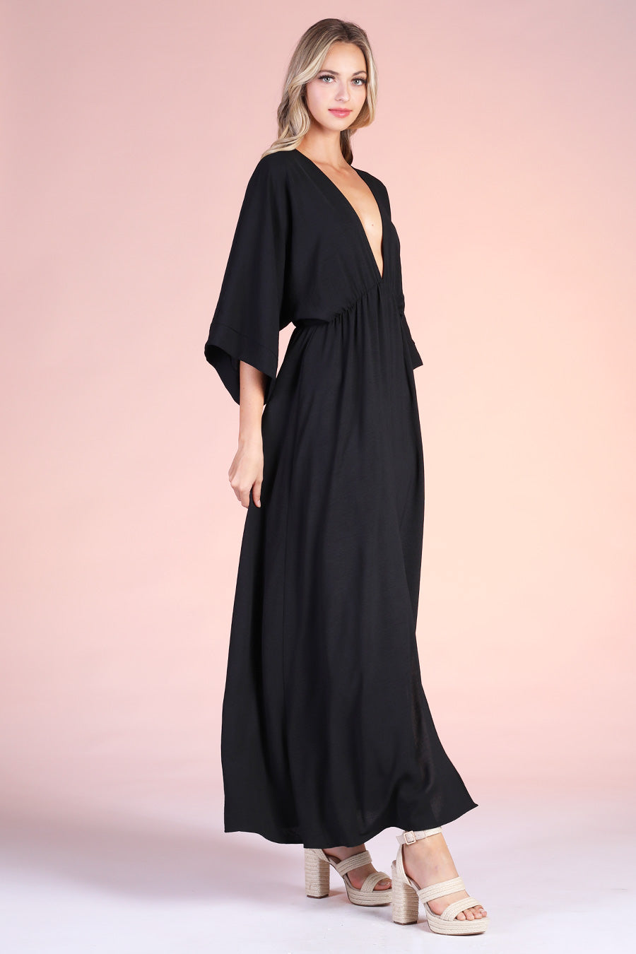 Divine Kimono Maxi Dress