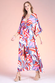 Blooming Lily Kimono Maxi