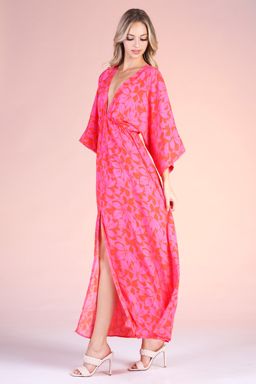 Stellar Flower Kimono Maxi