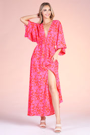 Stellar Flower Kimono Maxi