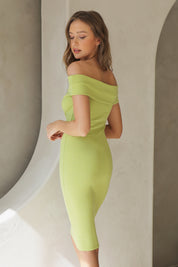 Like a Lady Off Shoulder Bodycon Dress