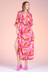 Enchanted Petals Kimono Maxi