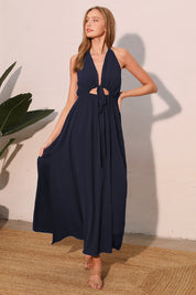 Darling Halter Maxi Dress