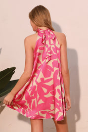 Paloma Satin Halter Dress