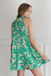 Paloma Satin Halter Dress