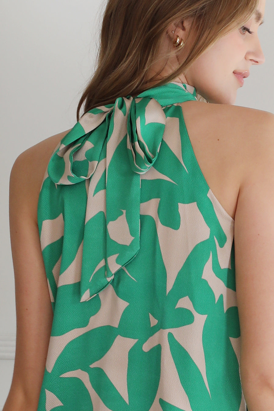 Paloma Satin Halter Dress