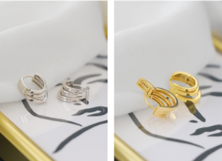 TRIPLE HOOPS EARRINGS