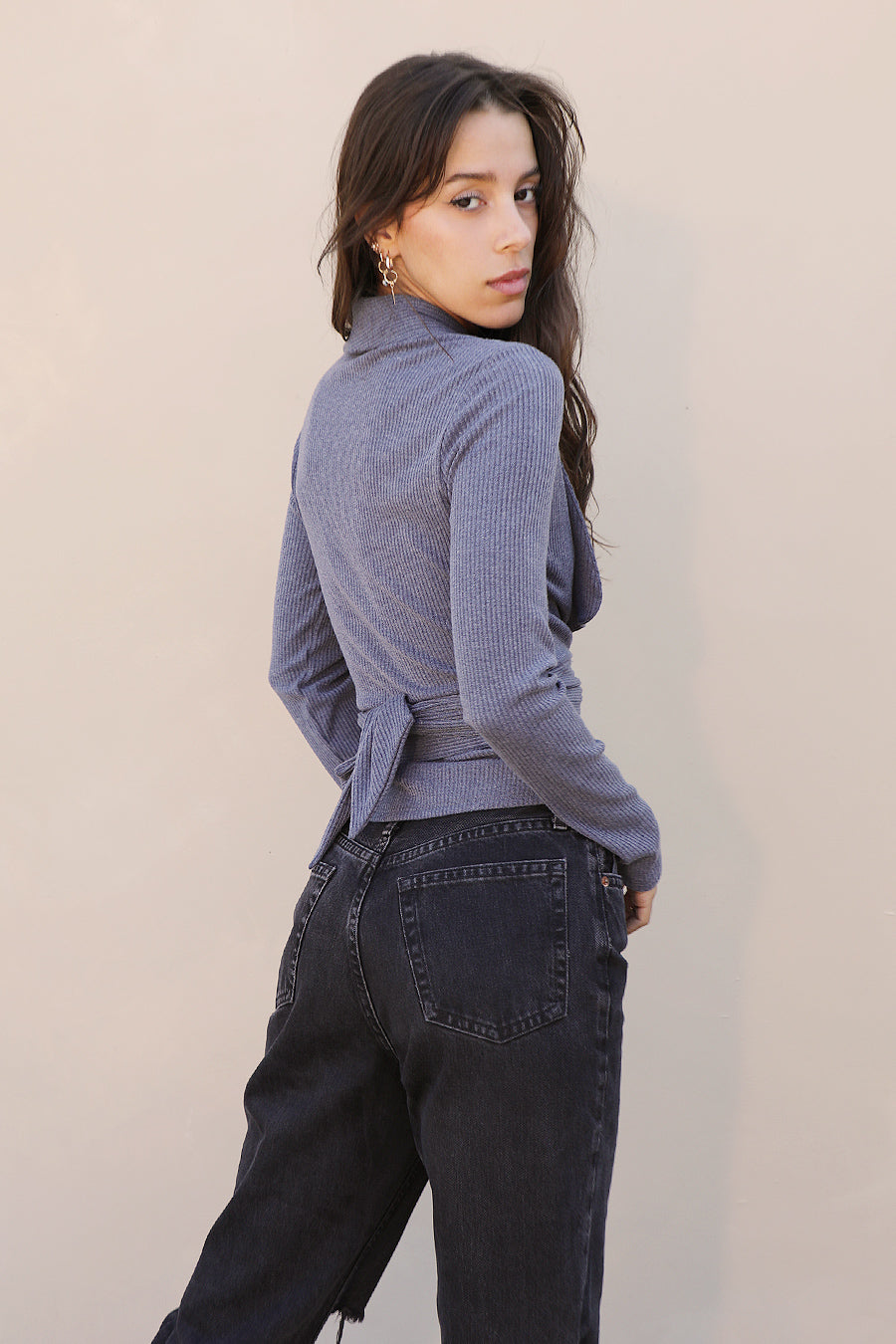 Go Everywhere Tie Front Knit Jacket