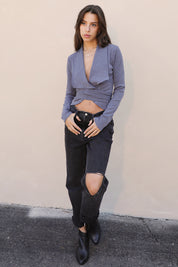 Go Everywhere Tie Front Knit Jacket