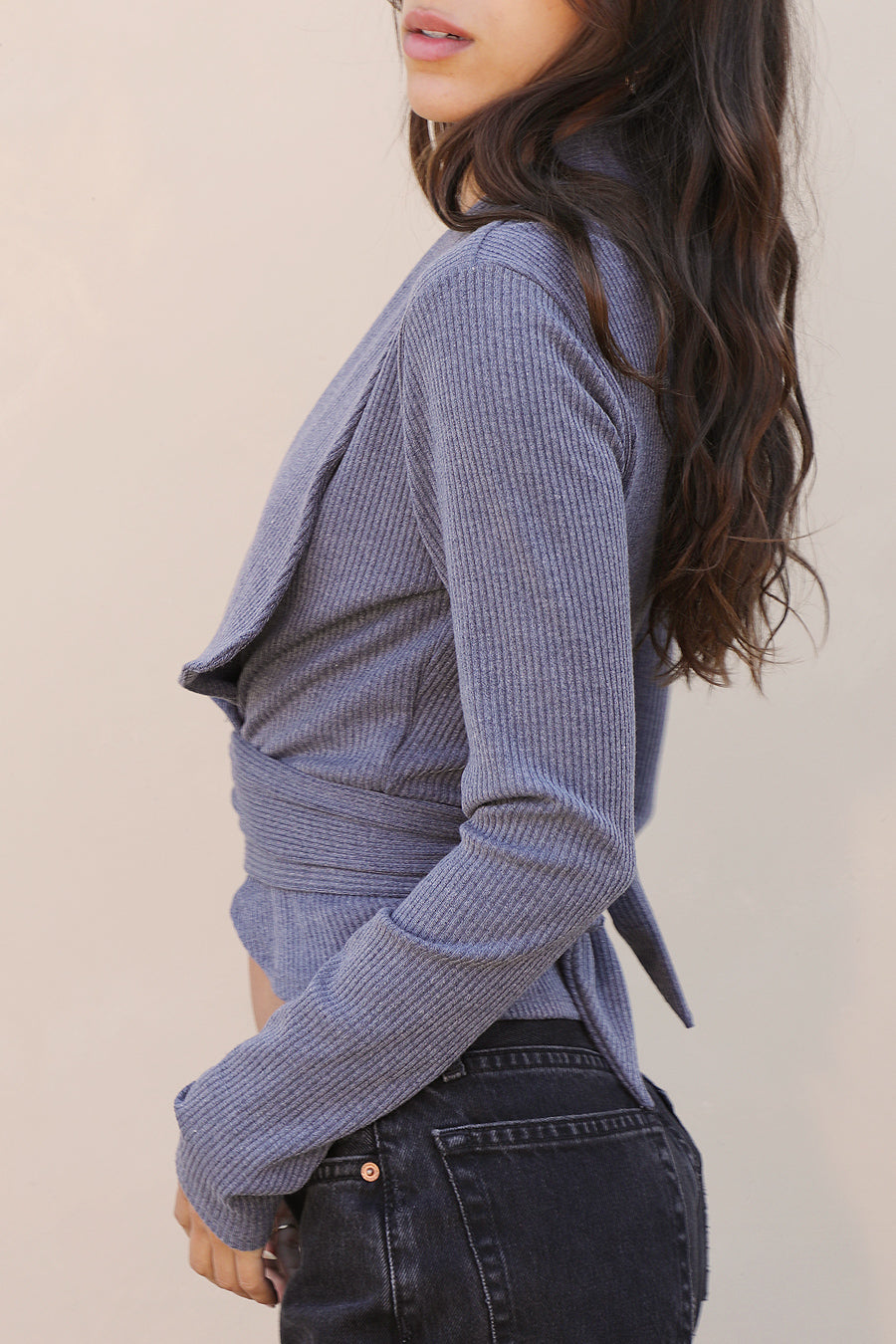 Go Everywhere Tie Front Knit Jacket