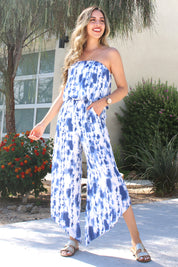 Santorini Slanted Hem Jumpsuit