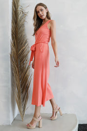 Casual Weekend Knit Tank Jumpsuit