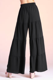 Tiered Wide Leg Pants