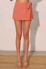 Crepe Wrap Skort