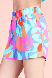 Tulum Dreaming Mini Ruffle Pocket Shorts