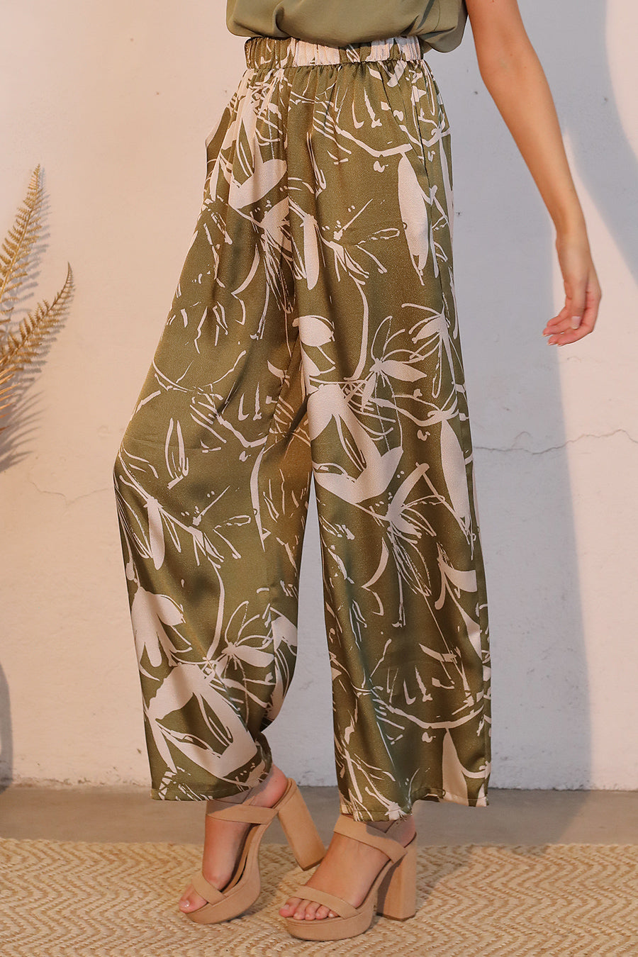 Dreaming Lily Satin Pocket Pants
