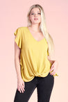 Flutter Sleeve Top - Ahri