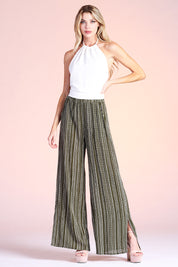 Boho Babe Side Slit Wide Leg Pants