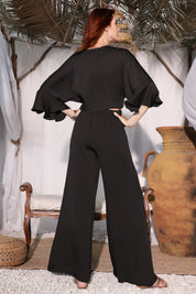Washed Poly Silk Twist Front Crop Top