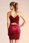 Velvet Crush Bandage Dress - Ahri