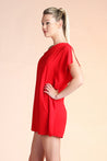 Classic One Shoulder Mini Dress - Ahri