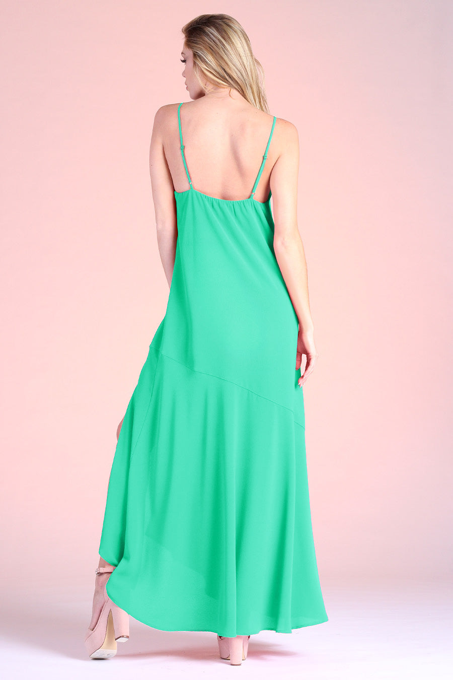 Keep it Simple Maxi Dress - Emerald