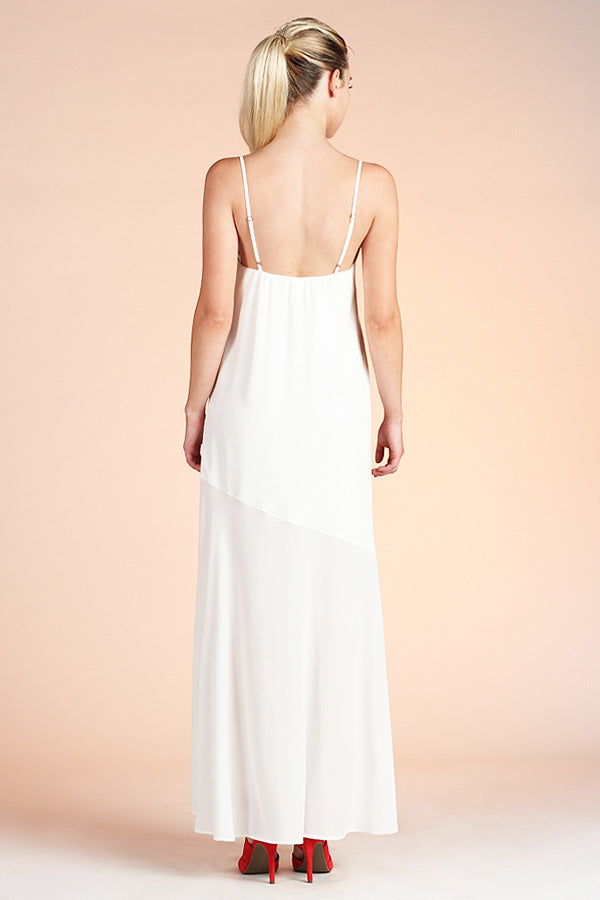 Keep it Simple Maxi Dress - White