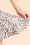 Snow Leopard Baby Ruffle Day Dress - Ahri