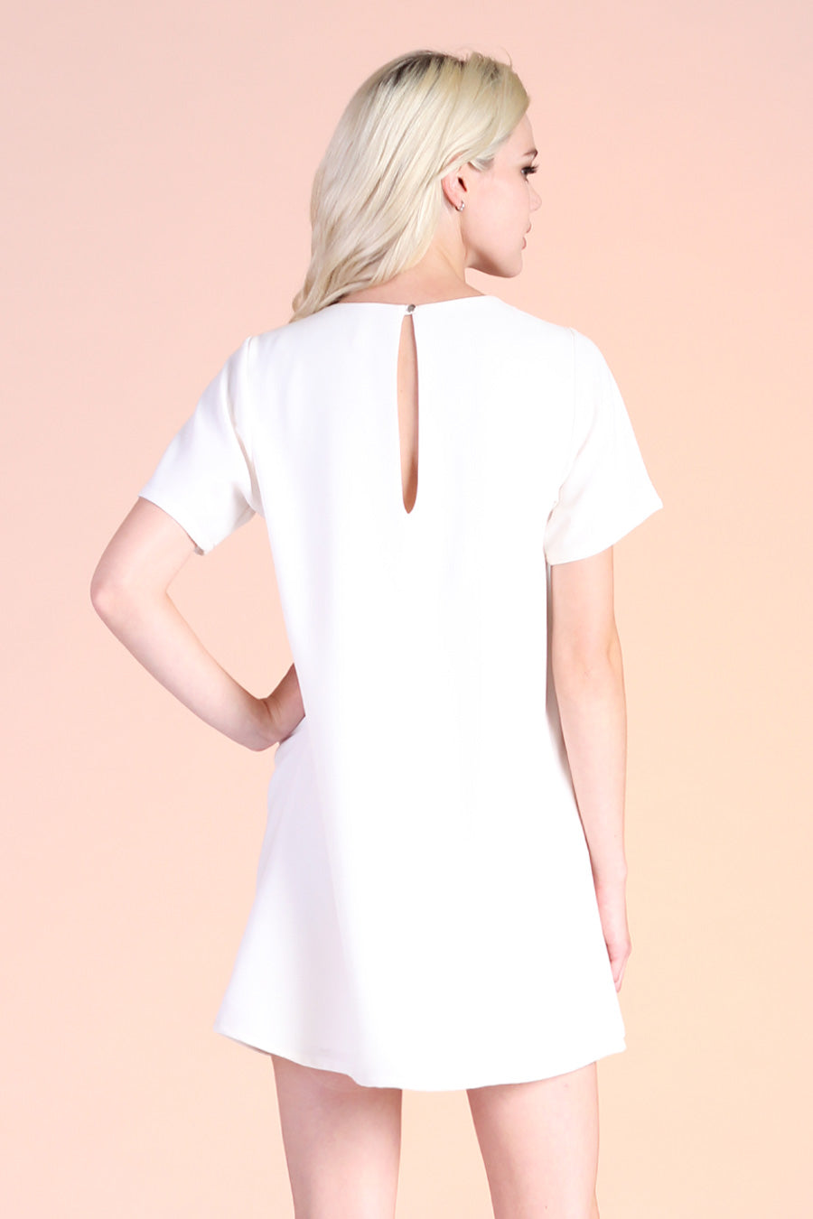 Heavy Crepe Shift Dress