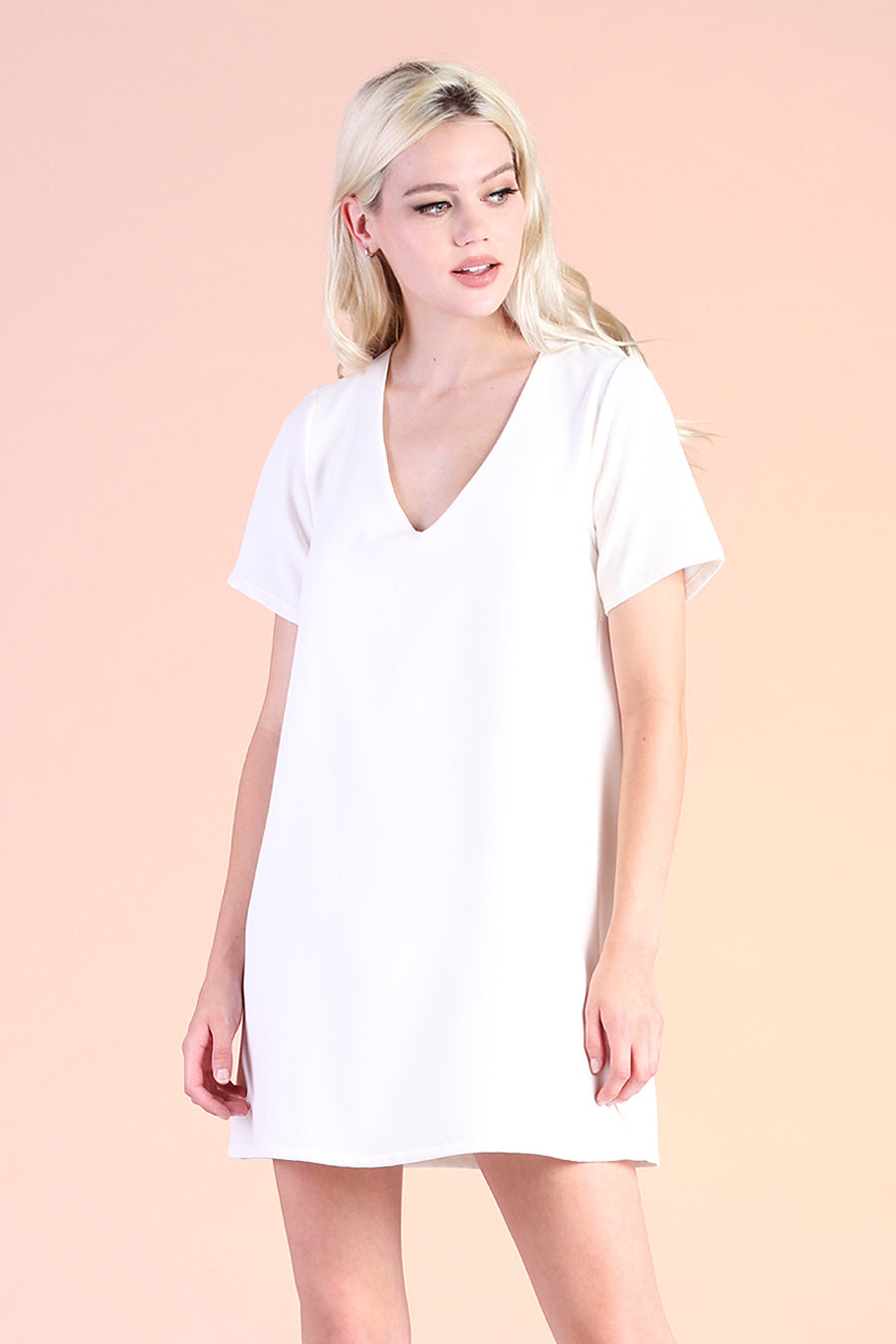 Heavy Crepe Shift Dress