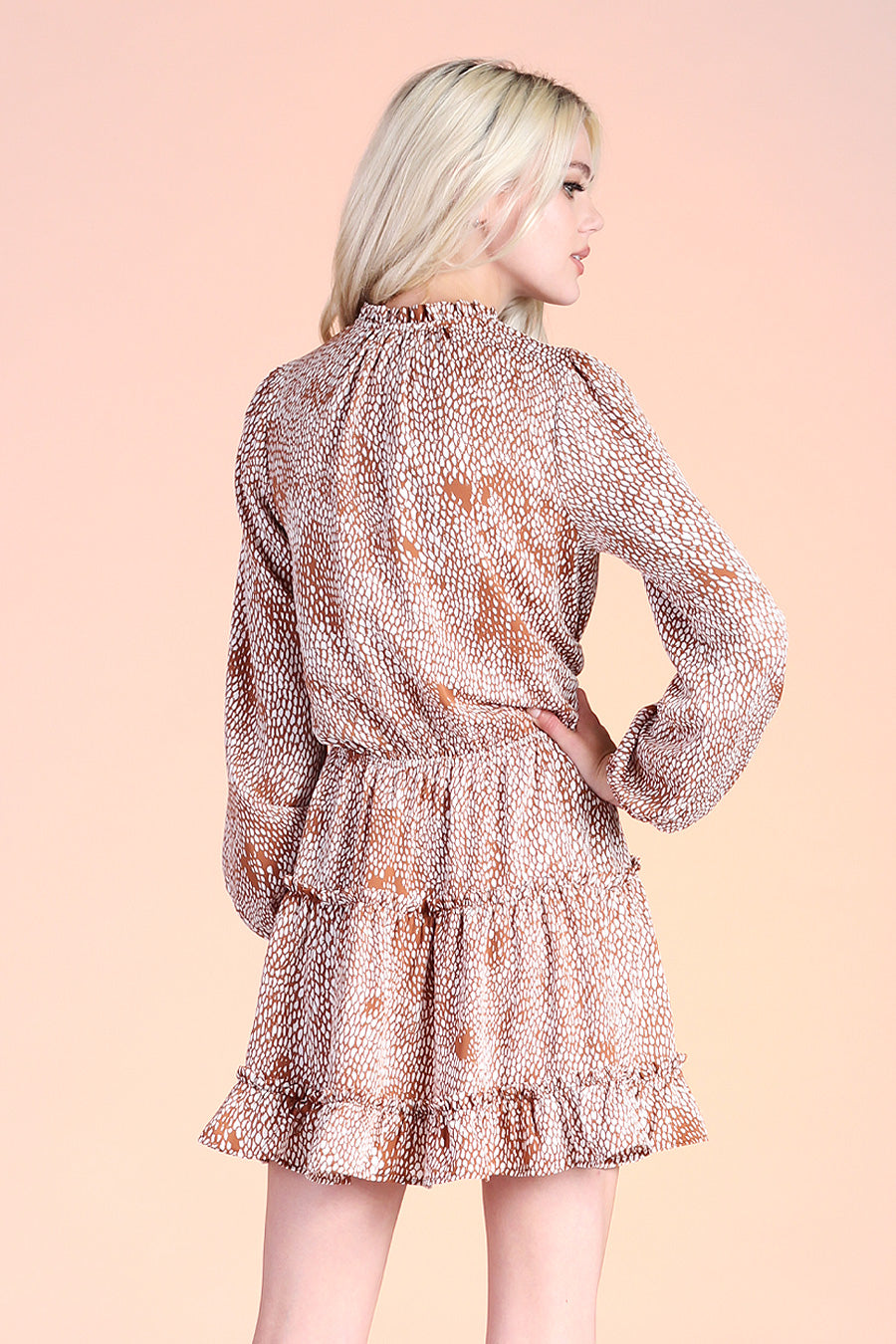 Dragon Scale Baby Ruffle Dress