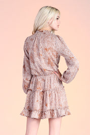 Dragon Scale Baby Ruffle Dress