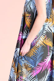 Havana Nights Cocoon Maxi Dress