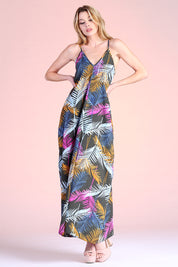 Havana Nights Cocoon Maxi Dress