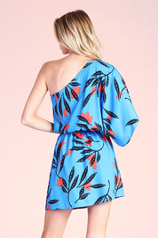 Havana Fern One Shoulder Dress