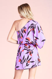 Havana Fern One Shoulder Dress