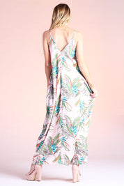 Leafy Paradise Cocoon Dress