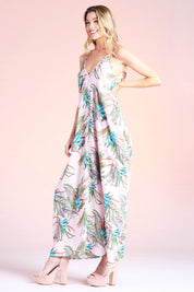 Leafy Paradise Cocoon Dress