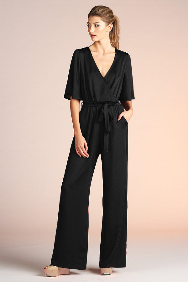 Side Wrap Jumpsuit - Ahri