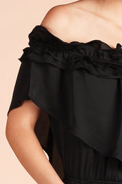 Nightingale Ruffle Jumpsuit - Ahri